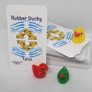 Rubber Ducky Tarot Mini Deck with Travel Bag